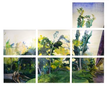 Original Expressionism Landscape Painting by Eleanor Greer