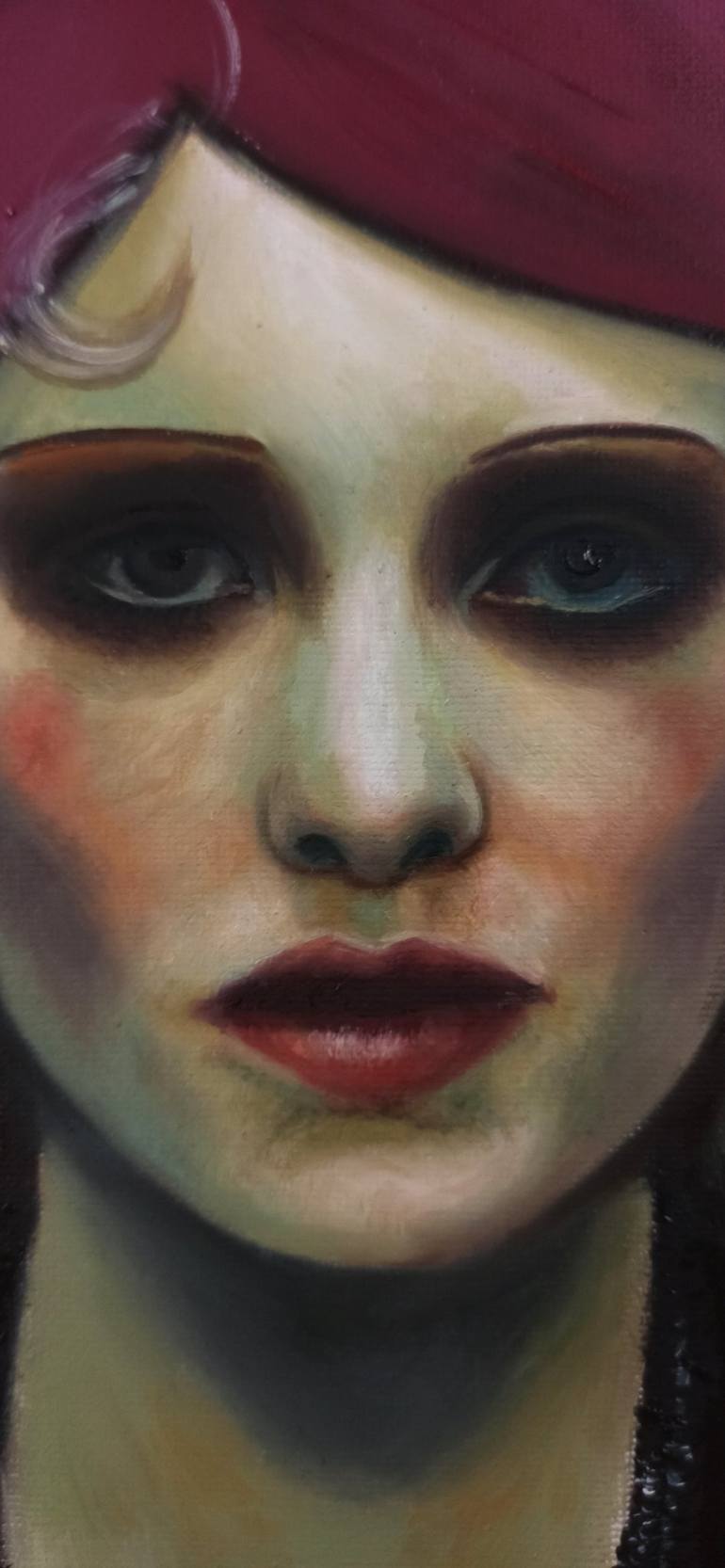 Original Figurative Portrait Painting by Laura Muolo