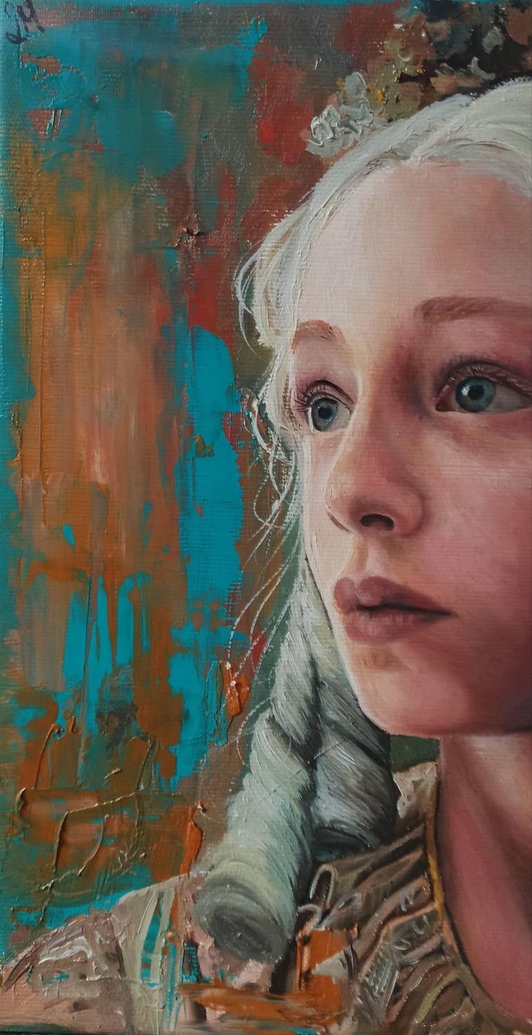 Original Contemporary People Painting by Laura Muolo