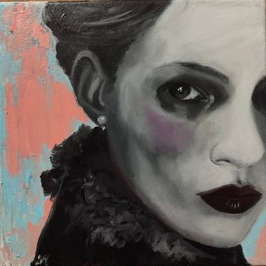 Original Portraiture People Paintings by Laura Muolo