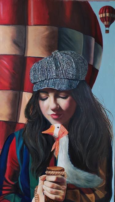 Original Figurative People Paintings by Laura Muolo