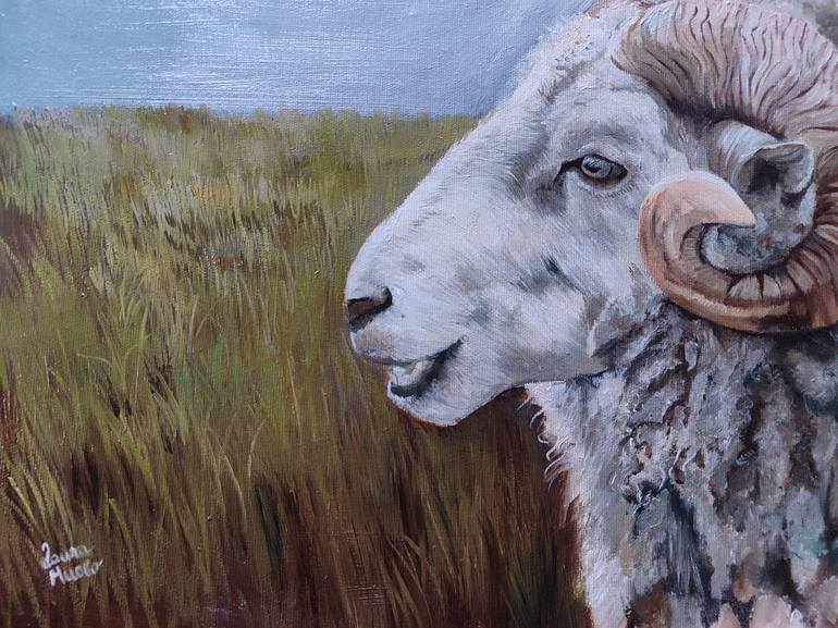 Original Figurative Animal Painting by Laura Muolo