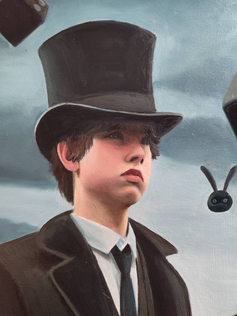 Original Figurative People Painting by Laura Muolo