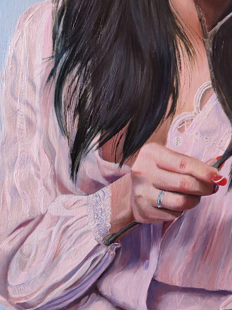 Original Figurative People Painting by Laura Muolo