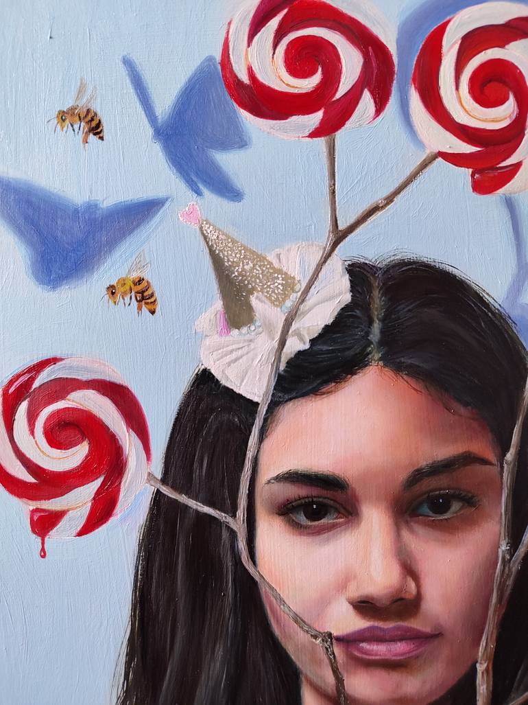 Original Figurative People Painting by Laura Muolo