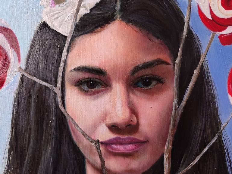 Original Figurative People Painting by Laura Muolo