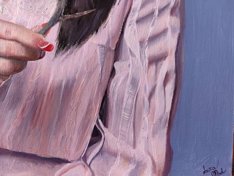 Original Figurative People Painting by Laura Muolo