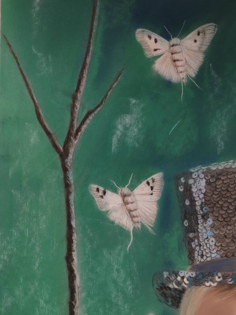 Original Figurative People Drawing by Laura Muolo