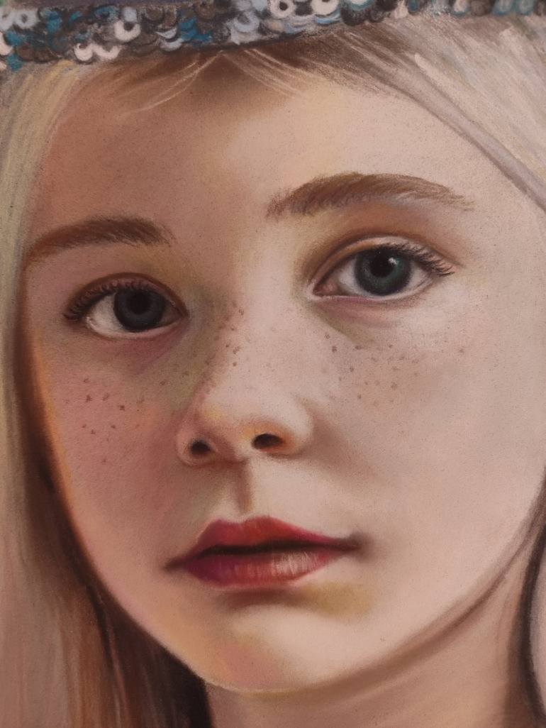 Original Figurative People Drawing by Laura Muolo