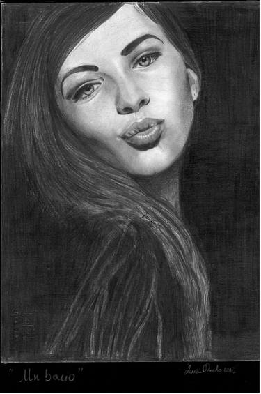 Original Realism Portrait Drawings by Laura Muolo