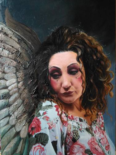 Original Realism People Paintings by Laura Muolo