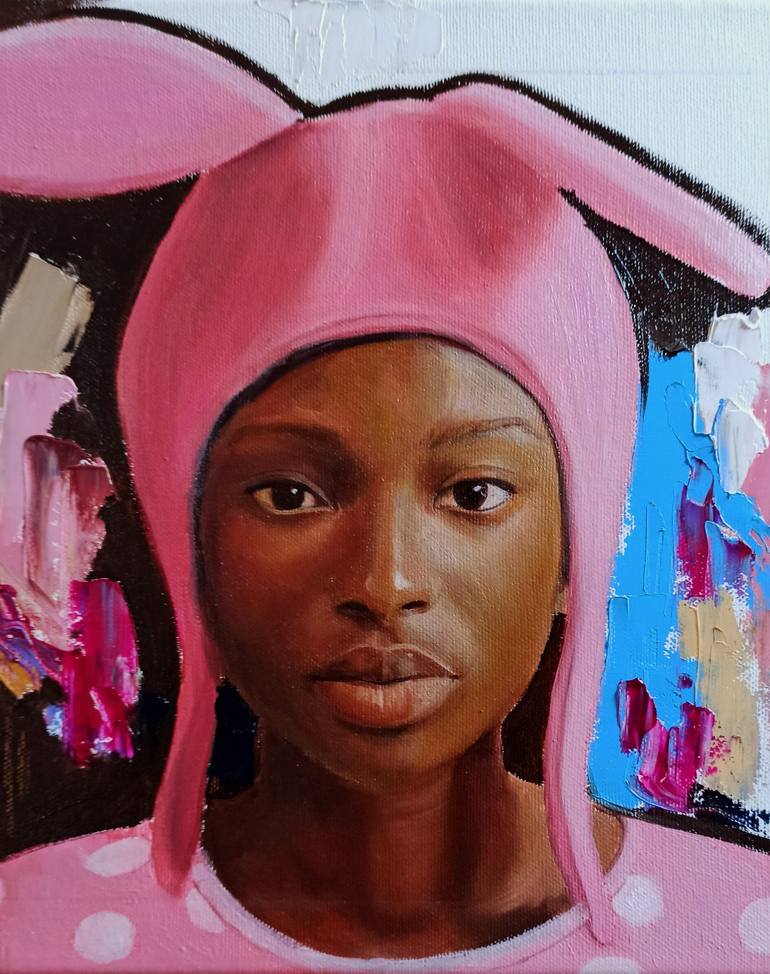 Original Realism People Painting by Laura Muolo