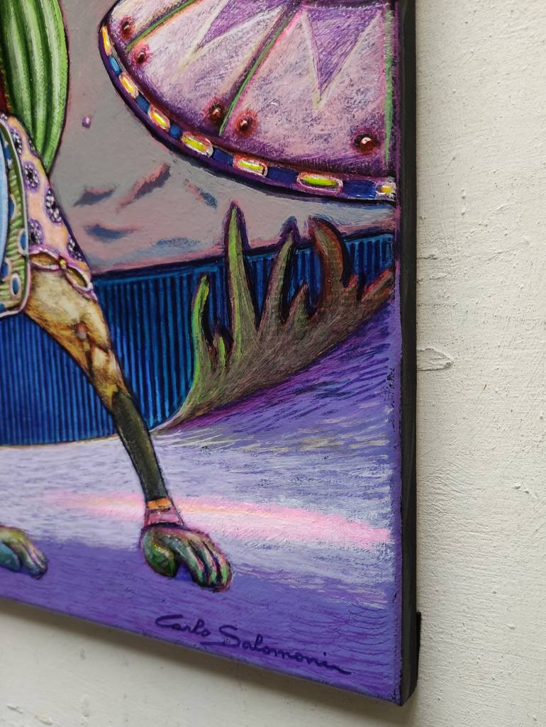 Original Illustration Fantasy Painting by Carlo Salomoni