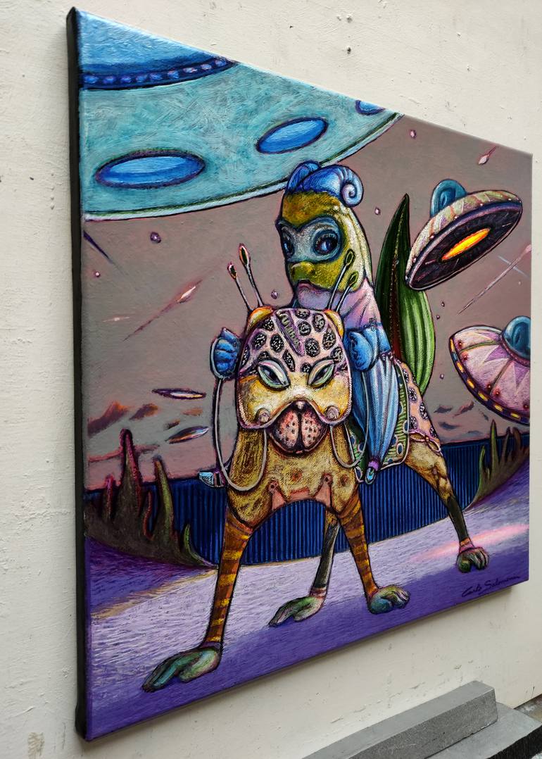 Original Illustration Fantasy Painting by Carlo Salomoni