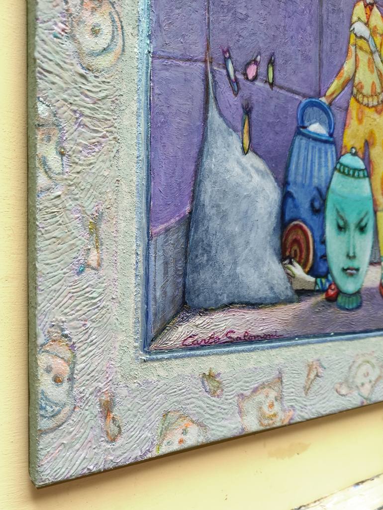 Original Illustration Fantasy Painting by Carlo Salomoni