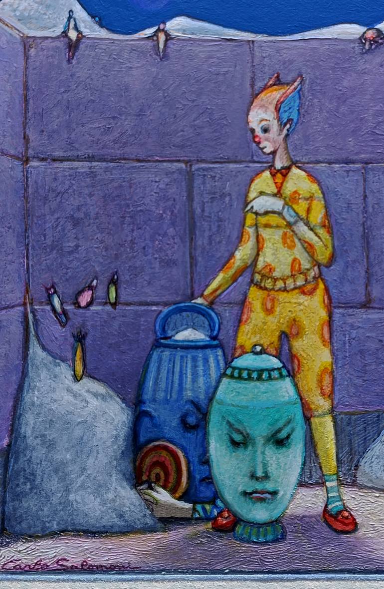 Original Illustration Fantasy Painting by Carlo Salomoni