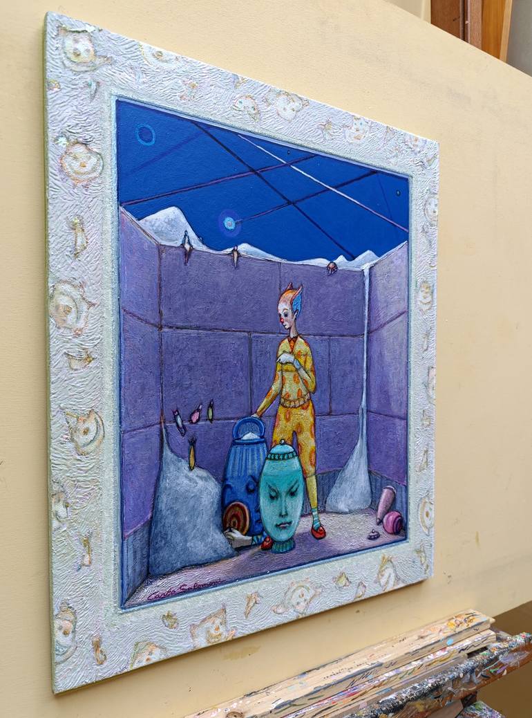 Original Illustration Fantasy Painting by Carlo Salomoni