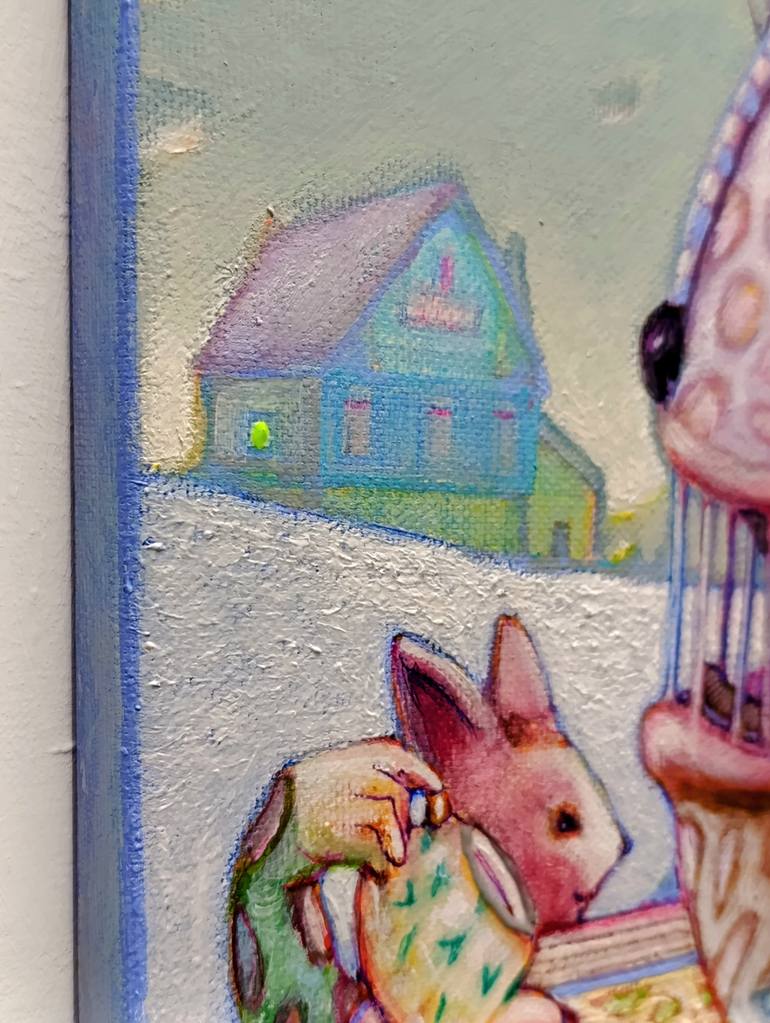 Original Figurative Fantasy Painting by Carlo Salomoni