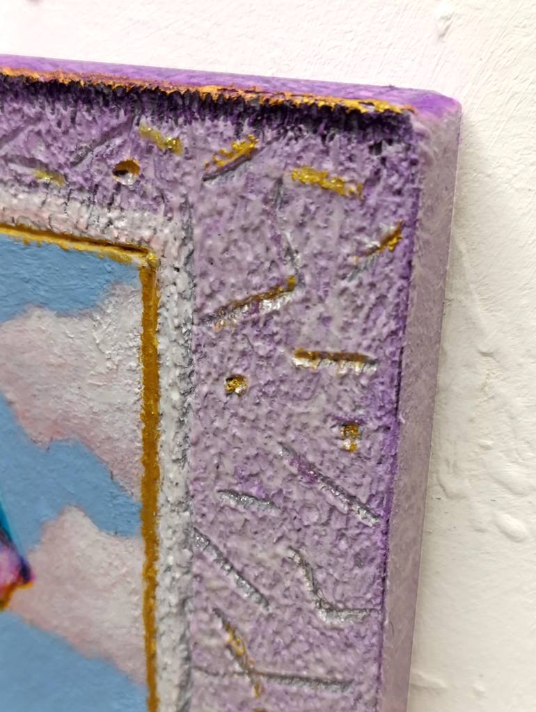 Original Surrealism Fantasy Painting by Carlo Salomoni