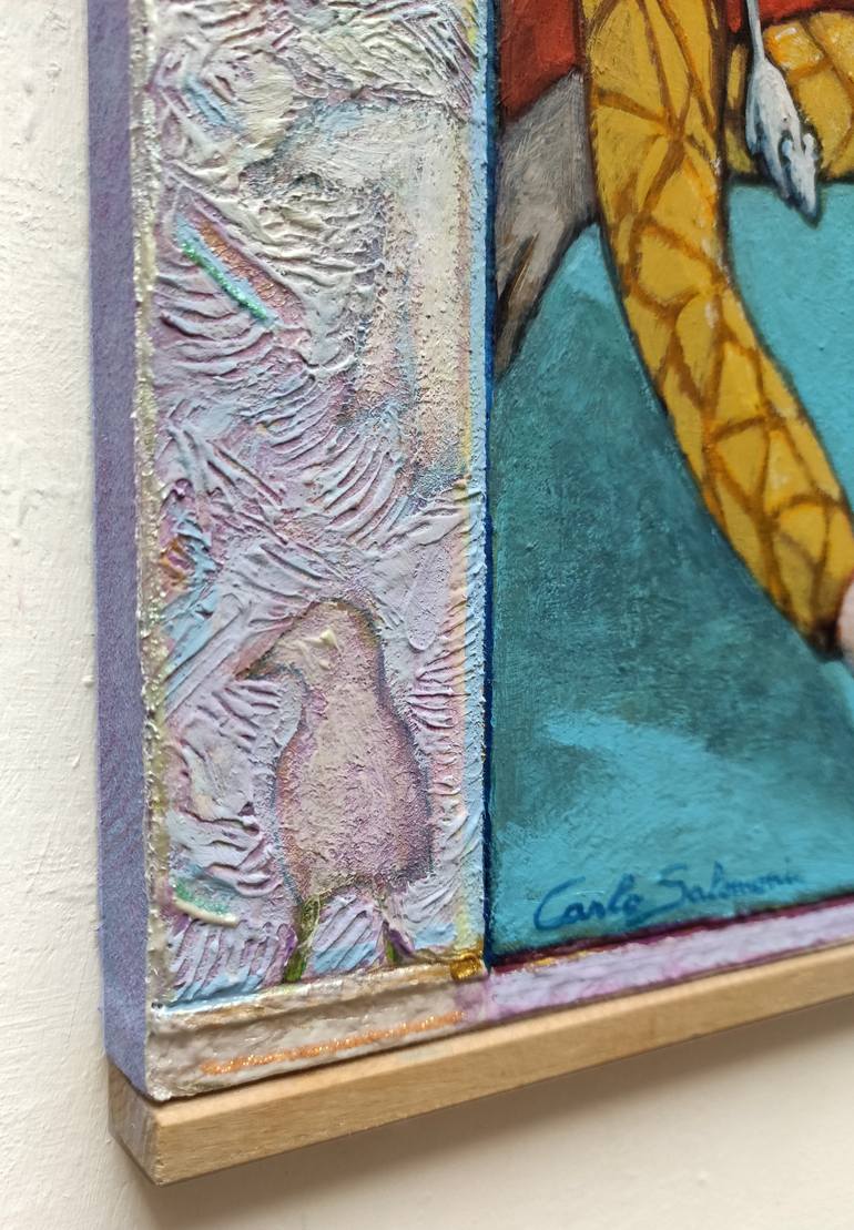 Original Figurative Fantasy Painting by Carlo Salomoni