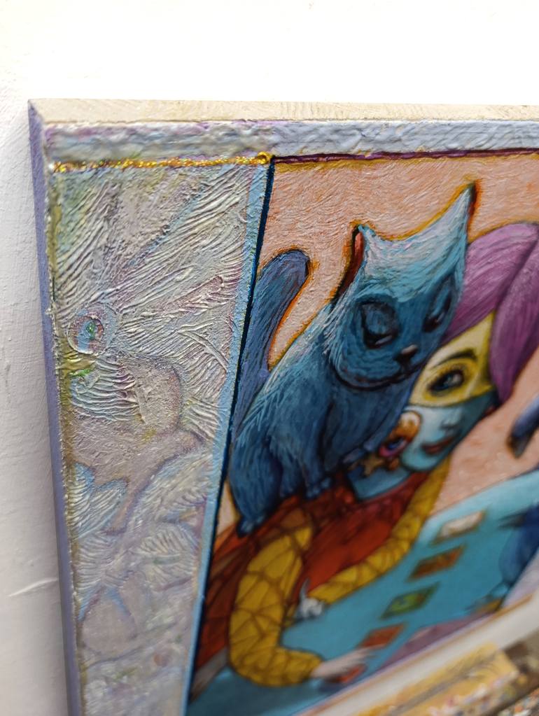 Original Figurative Fantasy Painting by Carlo Salomoni
