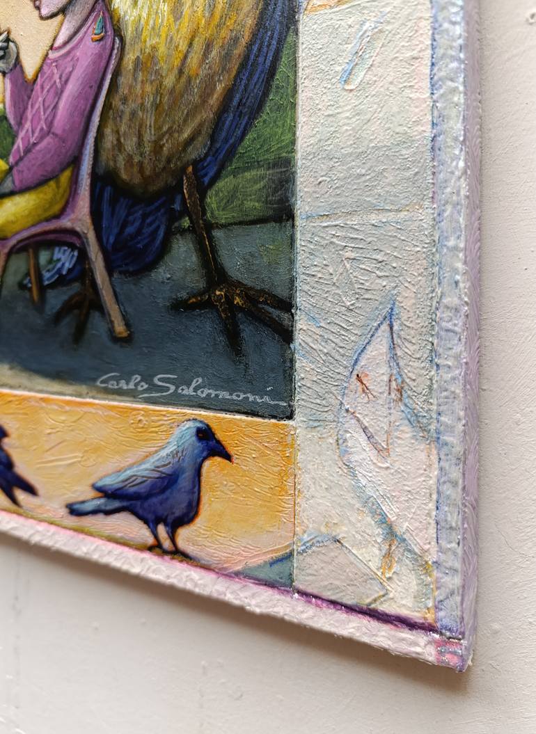 Original Figurative Fantasy Painting by Carlo Salomoni