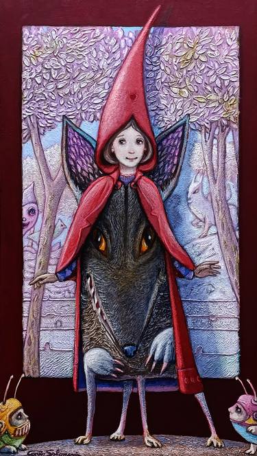 Original Figurative Fantasy Paintings by Carlo Salomoni