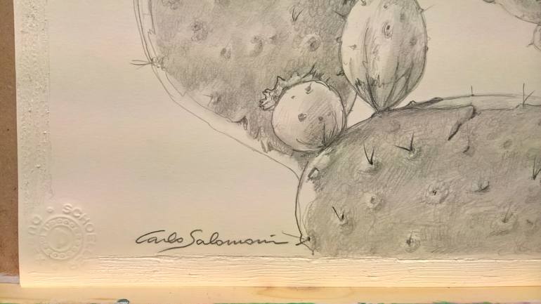 Original Fine Art Animal Drawing by Carlo Salomoni