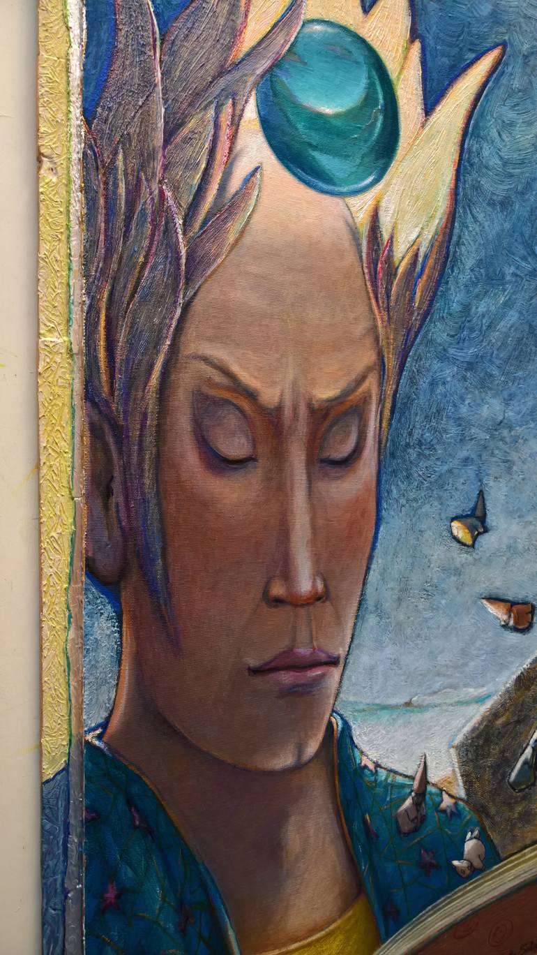 Original Figurative People Painting by Carlo Salomoni