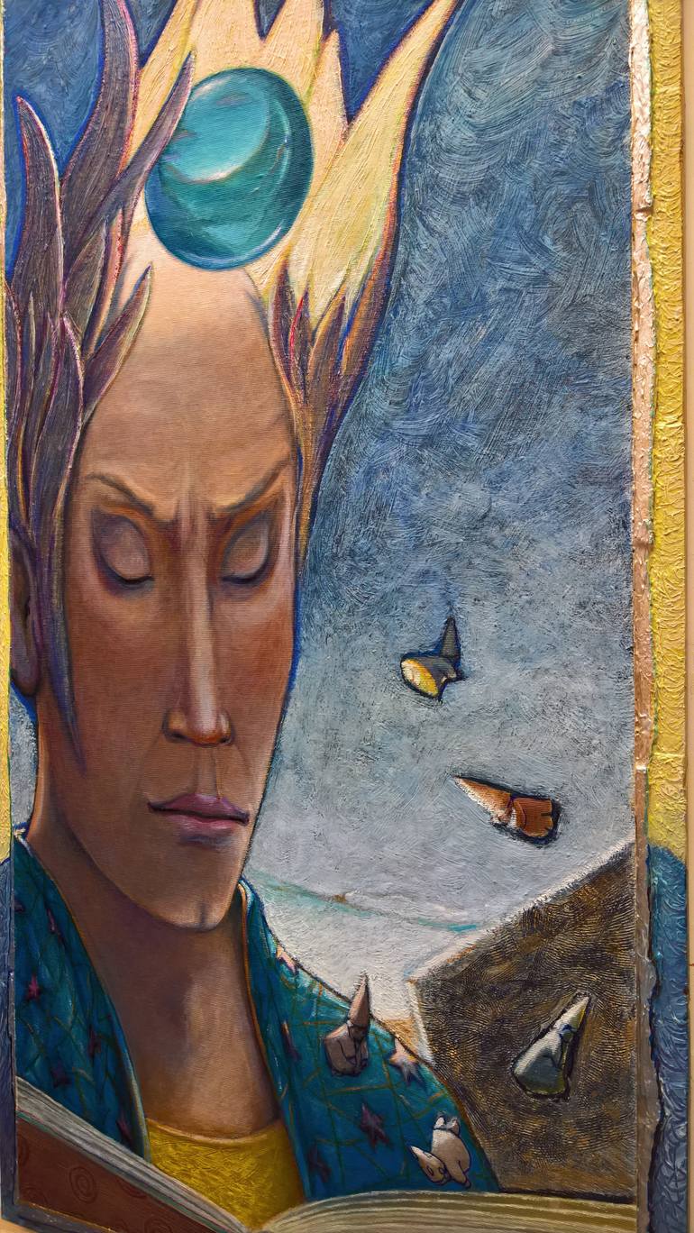 Original Figurative People Painting by Carlo Salomoni