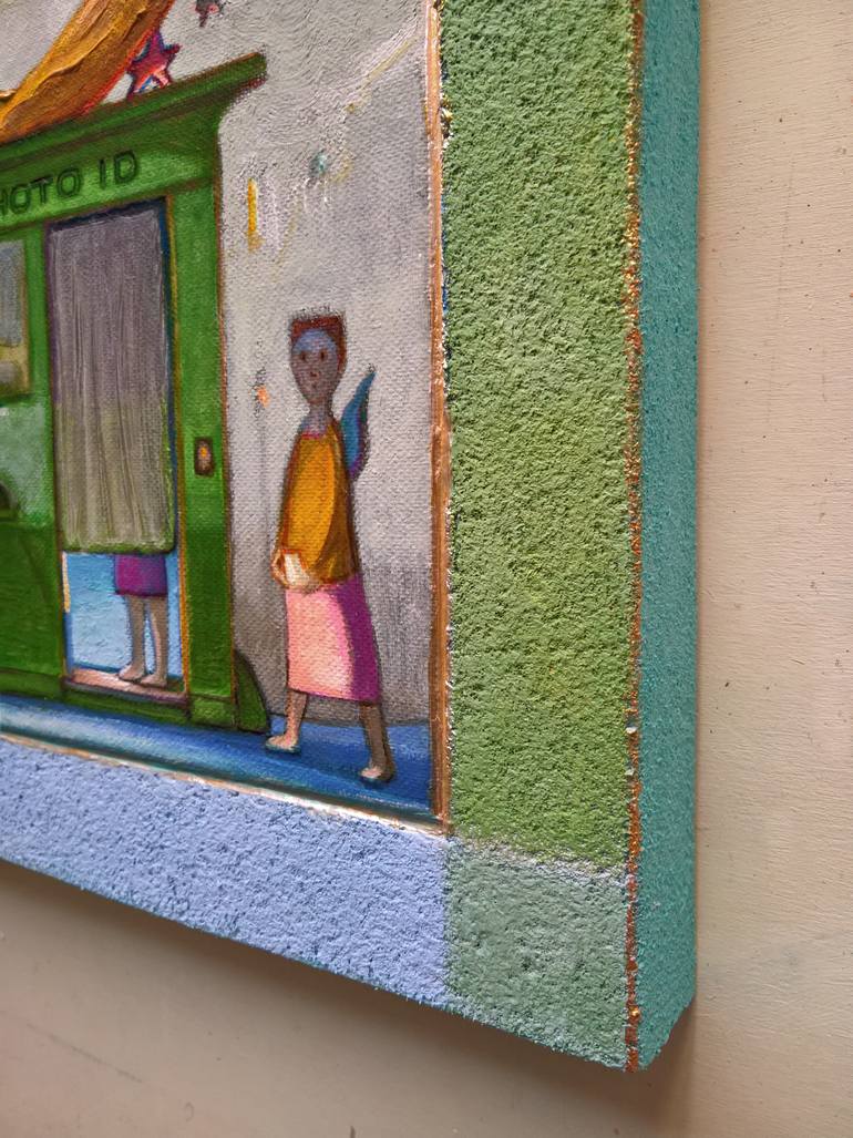 Original Figurative Fantasy Painting by Carlo Salomoni