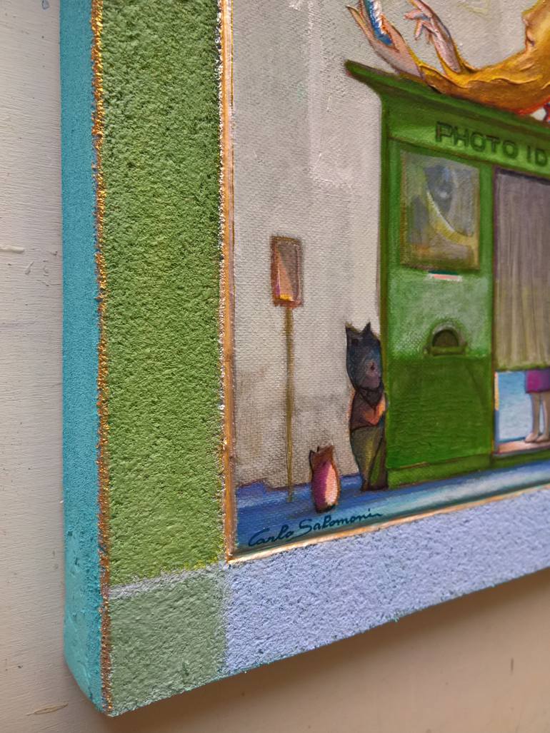 Original Figurative Fantasy Painting by Carlo Salomoni