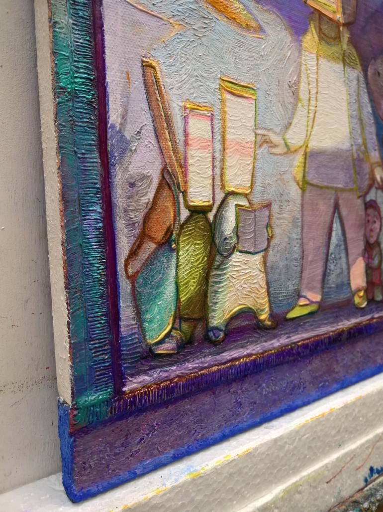 Original Figurative Fantasy Painting by Carlo Salomoni