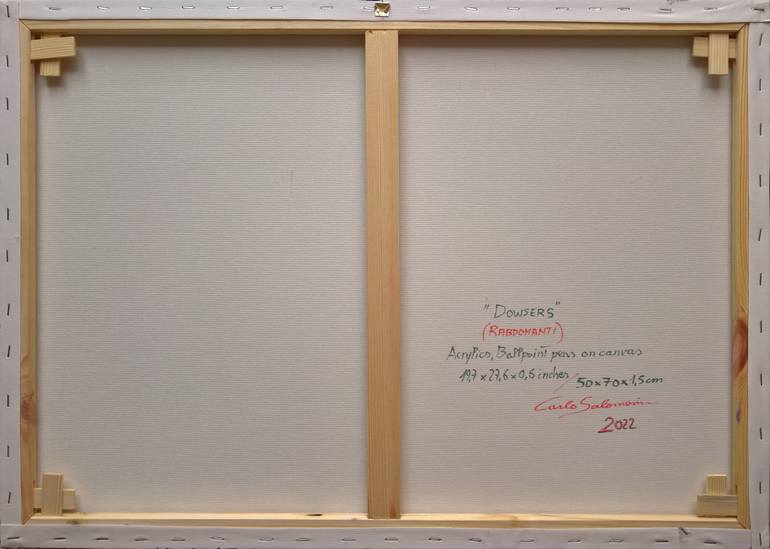 Original Figurative Fantasy Painting by Carlo Salomoni