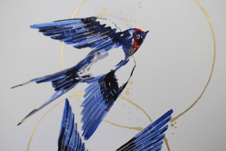Original Conceptual Animal Painting by Viktoria Sukhanova