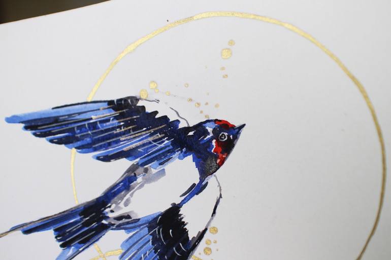 Original Conceptual Animal Painting by Viktoria Sukhanova