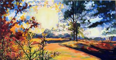 Original Impressionism Landscape Paintings by Hannah Bruce