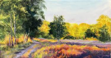 Original Impressionism Landscape Painting by Hannah Bruce