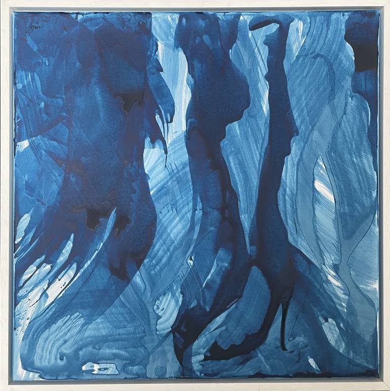 Original Abstract Painting by Hannah Bruce