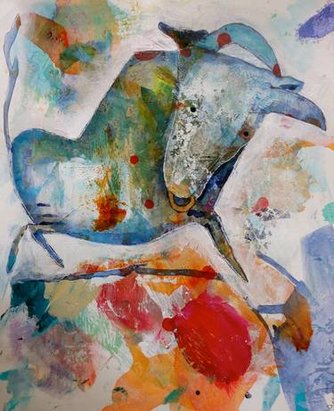 Print of Abstract Animal Paintings by Jenn Ashton