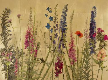 Original Botanic Collage by Robert Pereira Hind