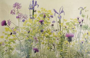 Original Fine Art Botanic Collage by Robert Pereira Hind