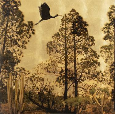 Original Realism Botanic Collage by Robert Pereira Hind