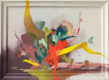 Original Contemporary Abstract Painting by Elina Plume