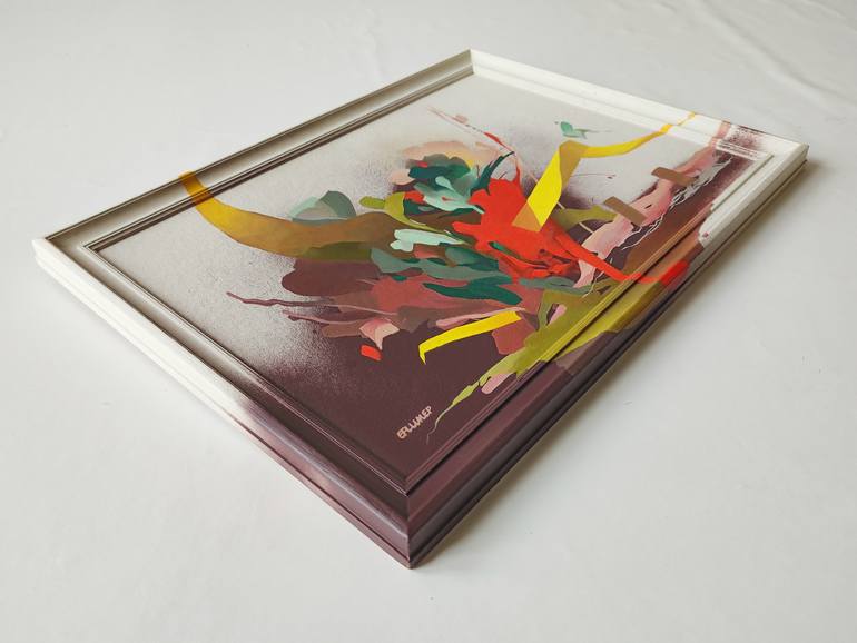 Original Contemporary Abstract Painting by Elina Plume