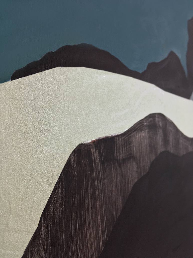 Original Conceptual Abstract Painting by Elina Plume