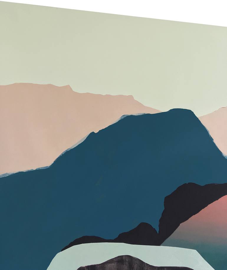 Original Conceptual Abstract Painting by Elina Plume