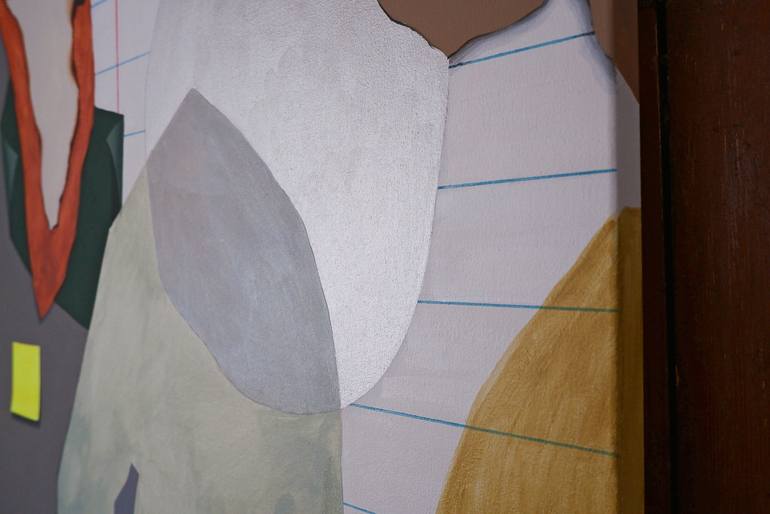 Original Modern Abstract Painting by Elina Plume