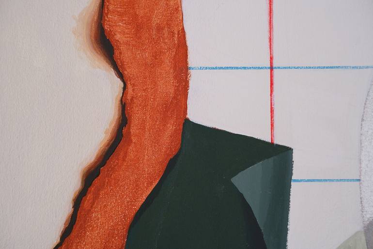 Original Modern Abstract Painting by Elina Plume