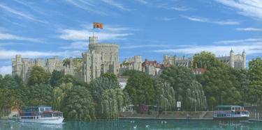 Windsor Castle from Eton Bank thumb